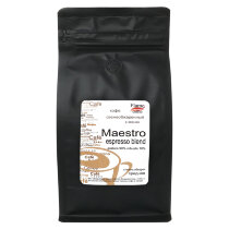 Кофе Эспрессо Бленд "Маэстро", арабика 90% робуста 10% Кофе Эспрессо Бленд "Маэстро", арабика 90% робуста 10%